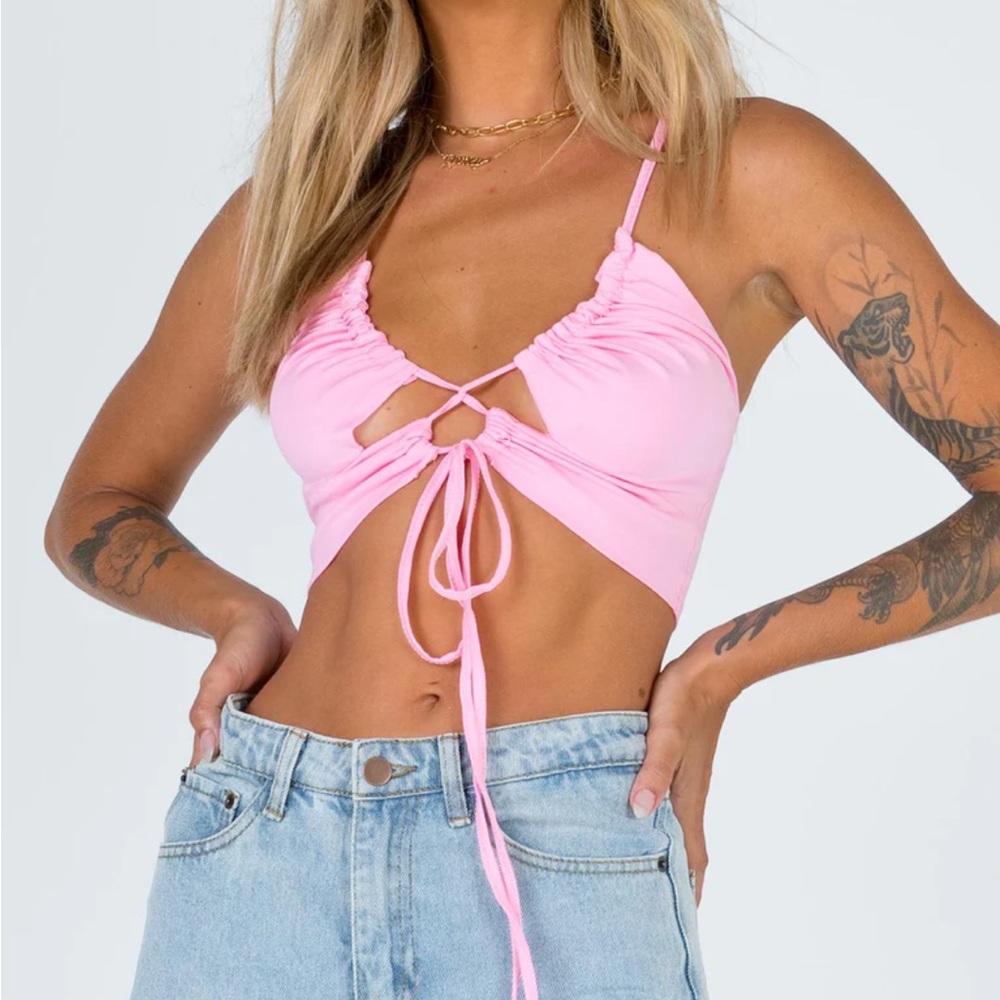 NWT Princess Polly SIN CITY CROP TOP